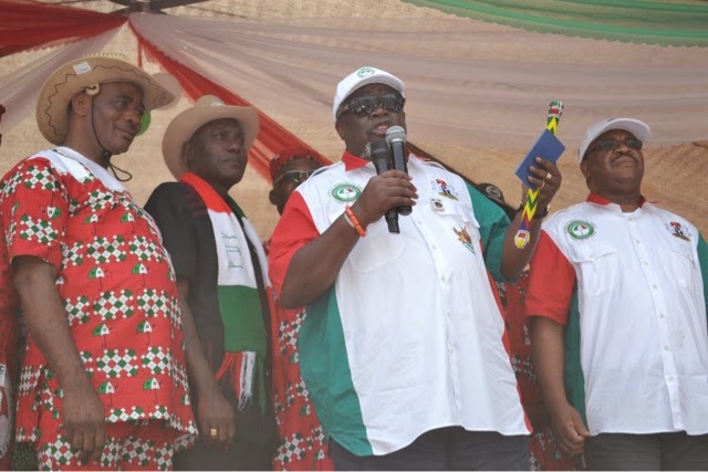 PDP Presidential Campaign Rally, Senatorial District, Edo State 24th
Jan. 2015