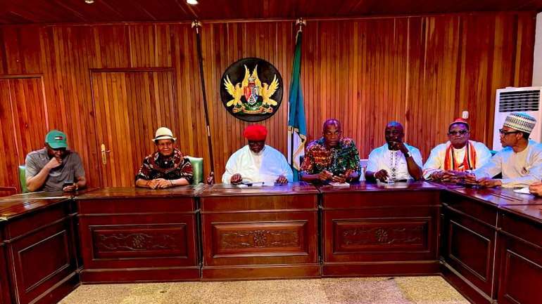 PDP EXTRAORDINARY MEETING ON THE STATE OF THE PARTY IN EDO CENTRAL SENATORIAL DISTRICT Held on the 13th of August 2023 at Igueben.