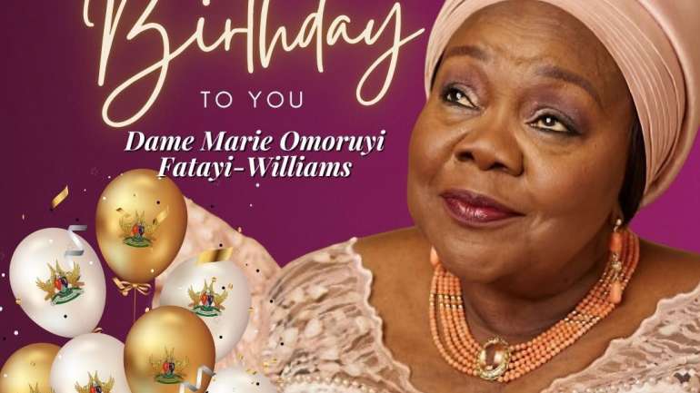 Celebrating Dame Marie Omoruyi Falayi-Williams